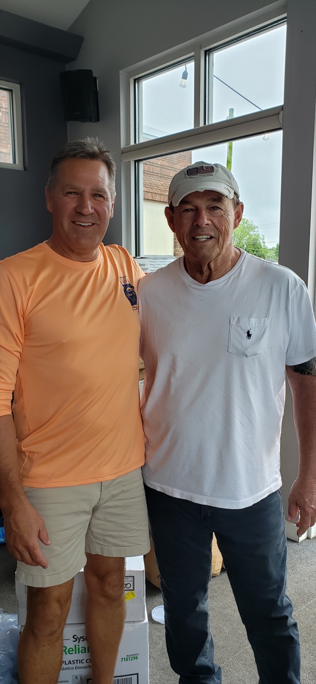 Dr. Obetz with Sammy Kershaw